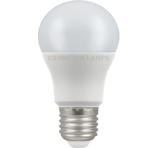 11748 CROMPTON LED GLS Thermal Plastic • 8.5W • WW • 4000K • ES Cap