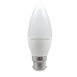 11298 CROMPTON LED Candle 5.5W BC 2700K 470lm