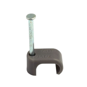 075-161-275 Olympic T&E Clips 2.5mm - Grey