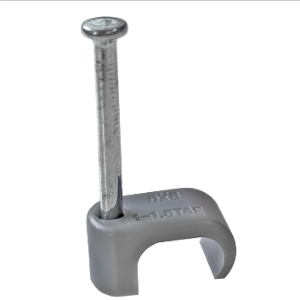 075-161-285 Olympic T&E Clips 10-16mm - Grey (Box of 50)