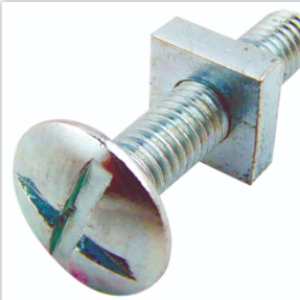 085-180-045 Olympic Roofing Bolt/Nut M6 x 40mm (Box of 100)