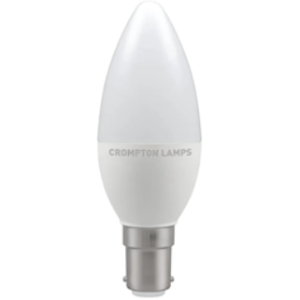 11304 CROMPTON Candle Lamp • 5.5W • SBC • 470Lm • 2700K